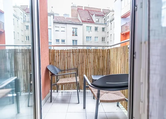 Modern 1br & 1lr With Balcony 9-min To Center Apartman Bécs