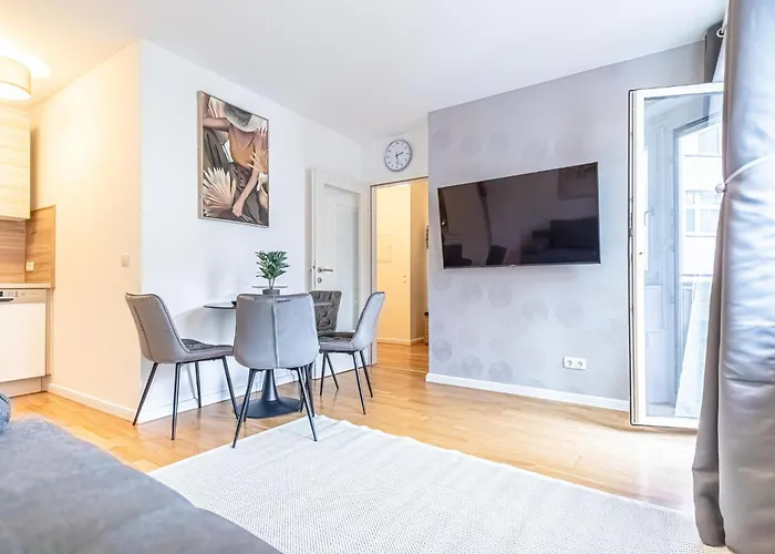 Modern 1br & 1lr With Balcony 9-min To Center Apartman Bécs